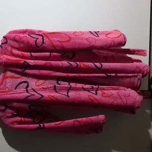 Girls Heart Robe